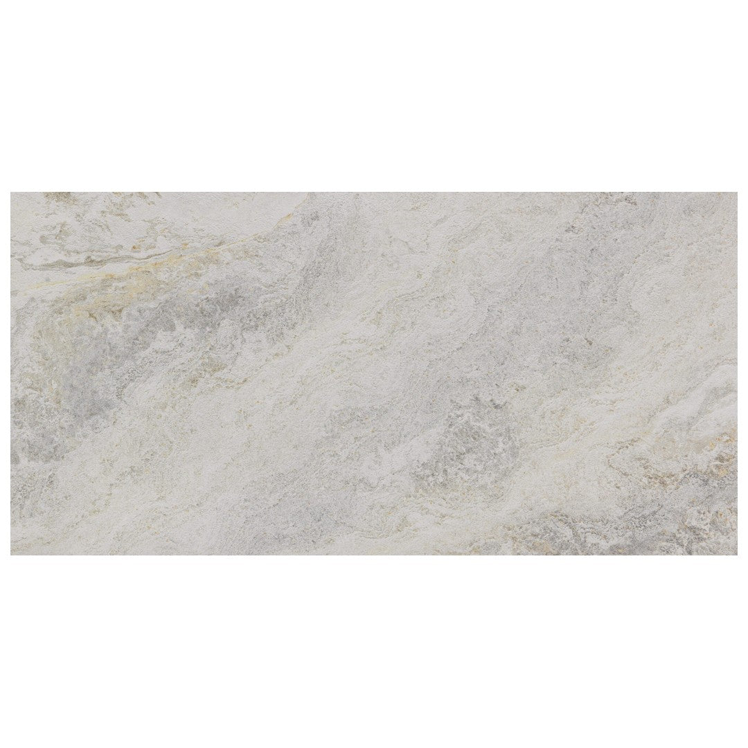 Keystone 24" x 48" Silver Quartz Matte Porcelain Floor Tile