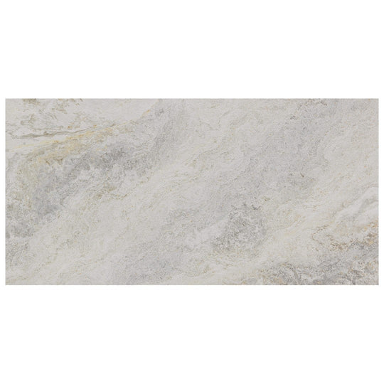 Keystone 24" x 48" Silver Quartz Matte Porcelain Floor Tile