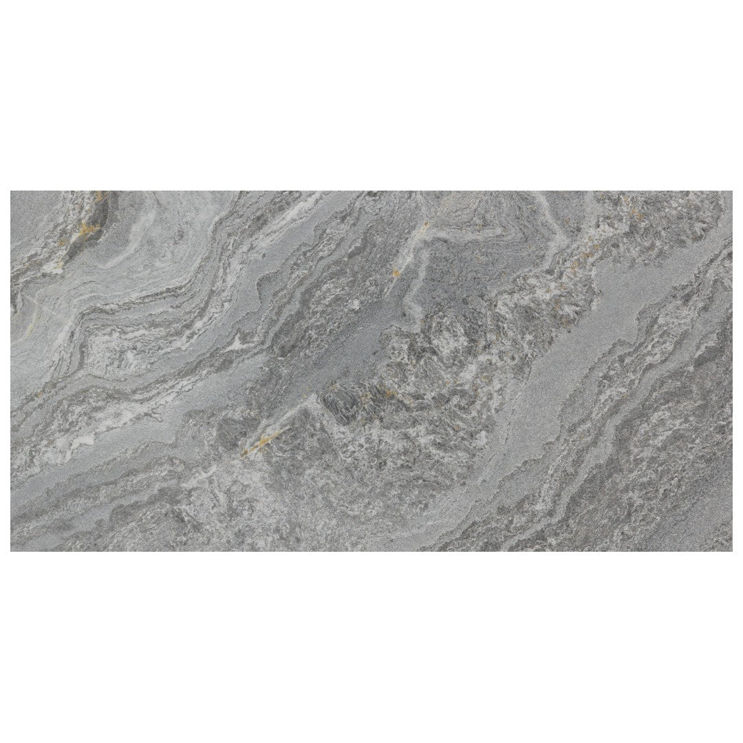 Keystone 24" x 48" Silver Quartz Matte Porcelain Floor Tile