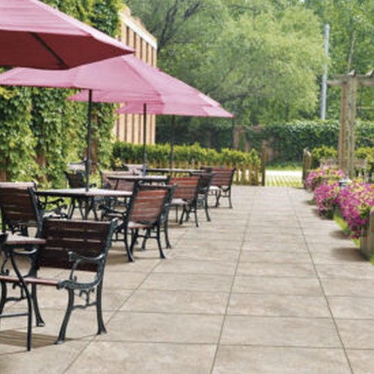 Keystone 24" x 36" Dolomia Porcelain Paver-Almond