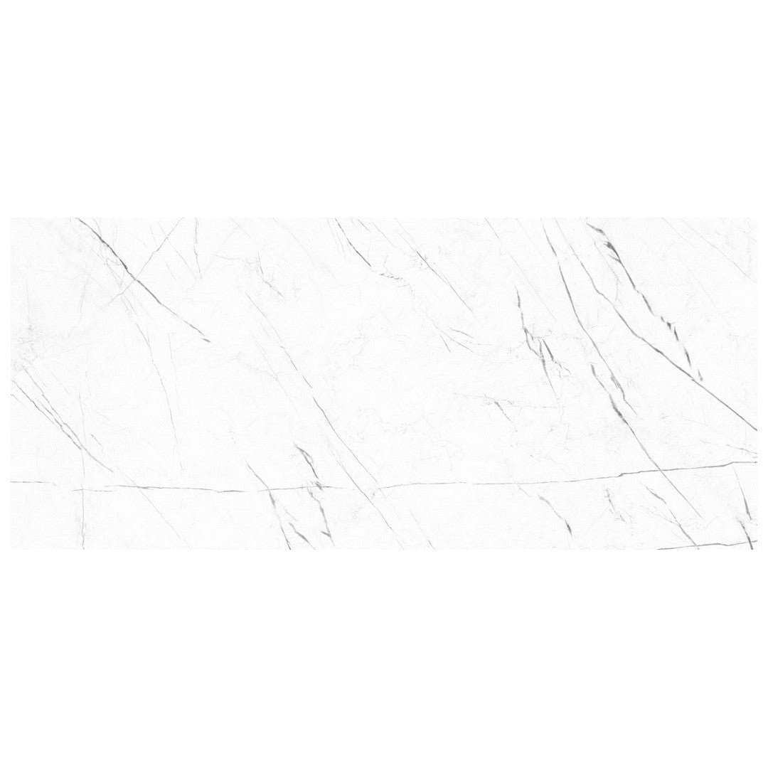 Keystone 24" x 48" Marquina Polished Porcelain Floor Tile