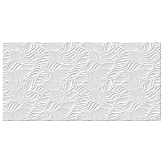 Keystone 12" x 24" Leaves Polished Ceramic Wall Tile