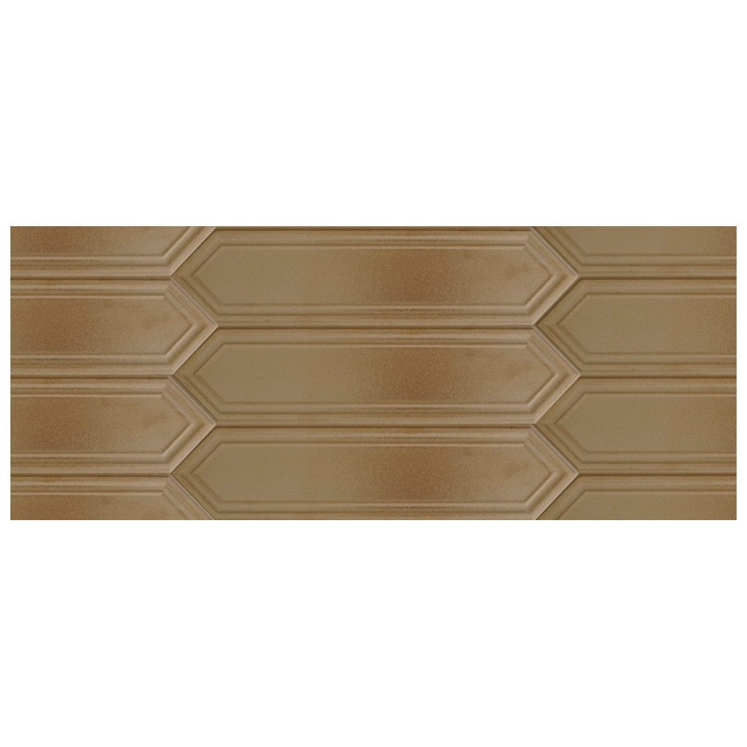 Keystone 2.5" x 11" Ion Ceramic Picket Wall Tile-Gold