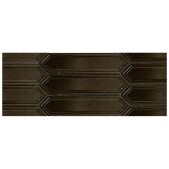 Keystone 2.5" x 11" Ion Ceramic Picket Wall Tile-Silver