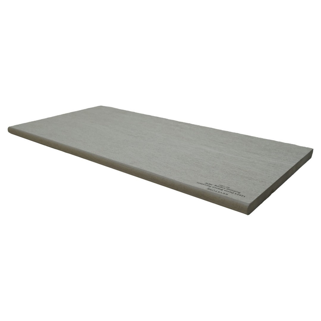 Keystone 12" x 24" Davos Porcelain Bullnose Coping-Bianco