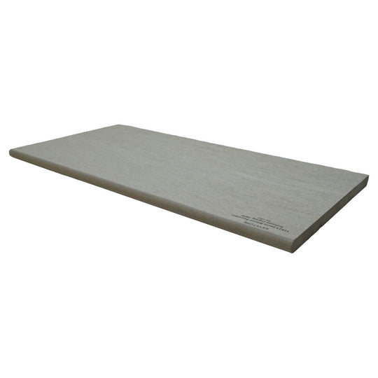 Keystone 12" x 24" Davos Porcelain Bullnose Coping-Bianco