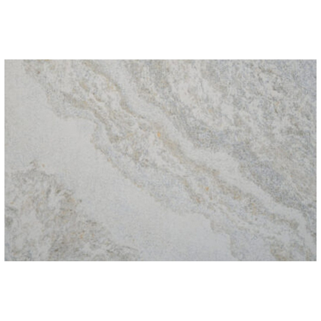 Keystone 13" x 24" Silver Quartz Porcelain Bullnose Coping