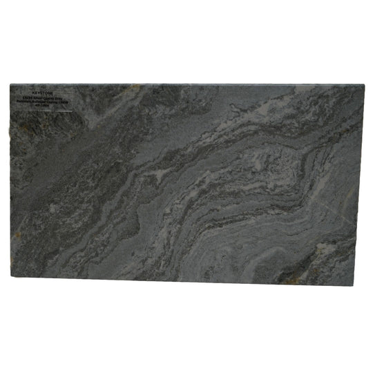 Keystone 13" x 24" Silver Quartz Porcelain Bullnose Coping