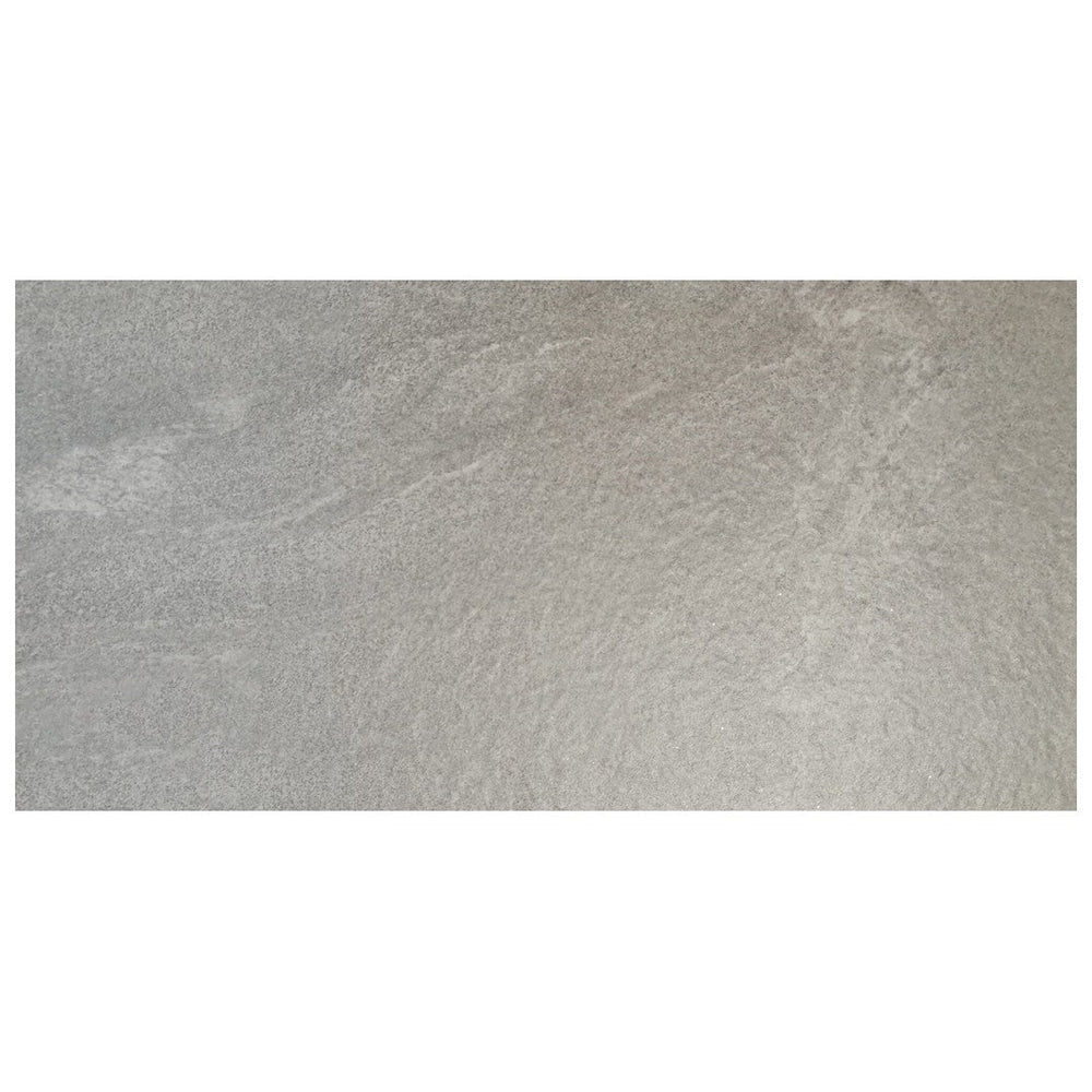 Keystone 12" x 24" Silverstone Pressed Porcelain Floor Tile