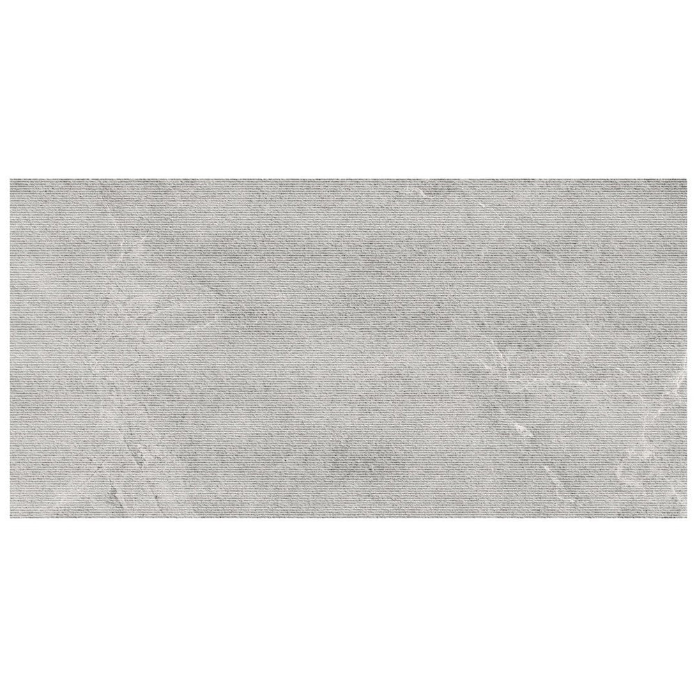 Keystone 24" x 48" Cortina Millerighe Décor Porcelain Wall Tile