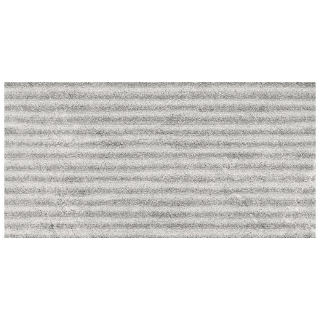 Keystone 24" x 48" Cortina Millerighe Décor Porcelain Wall Tile