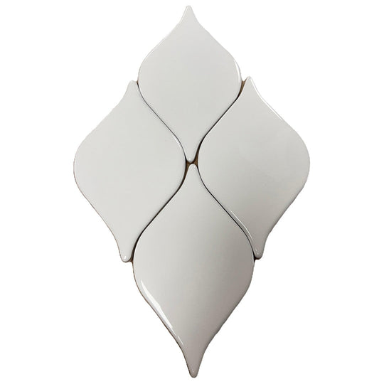 Keystone 4.8" x 8" Crea Butterfly Ceramic Wall Tile