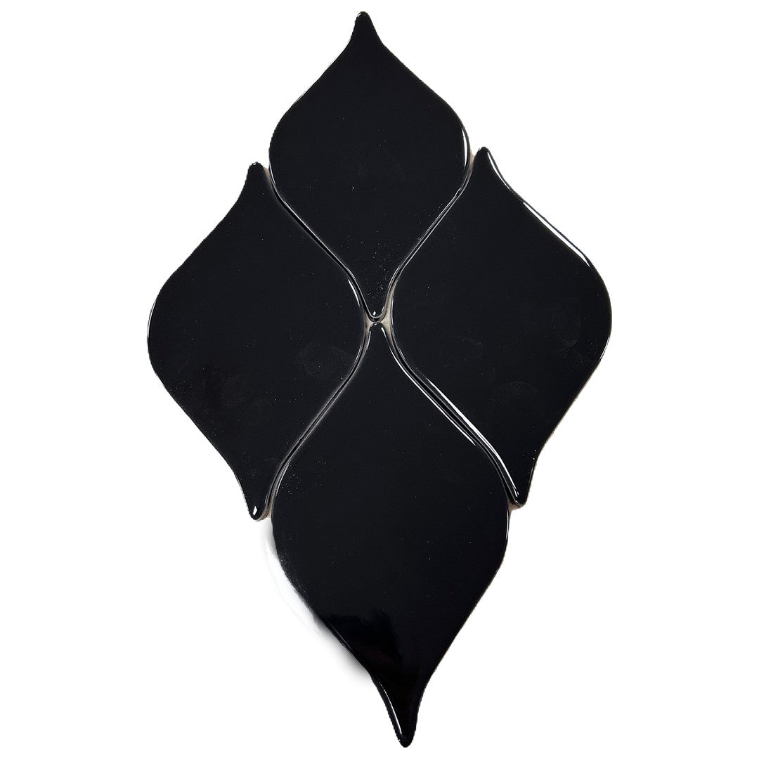 Keystone 4.8" x 8" Crea Butterfly Ceramic Wall Tile