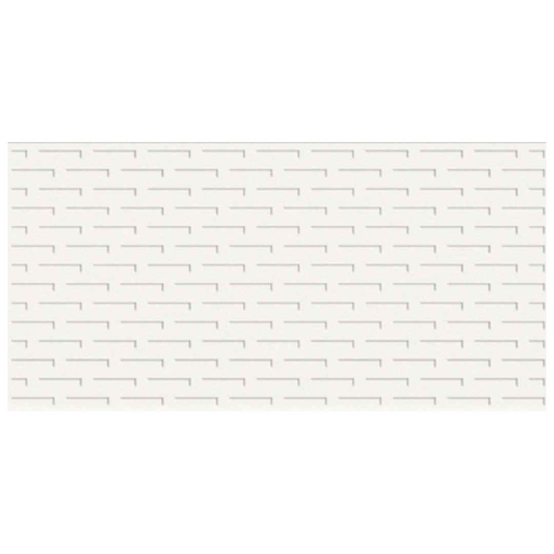 Keystone 4" x 8" Bump Glossy Ceramic Wall Tile