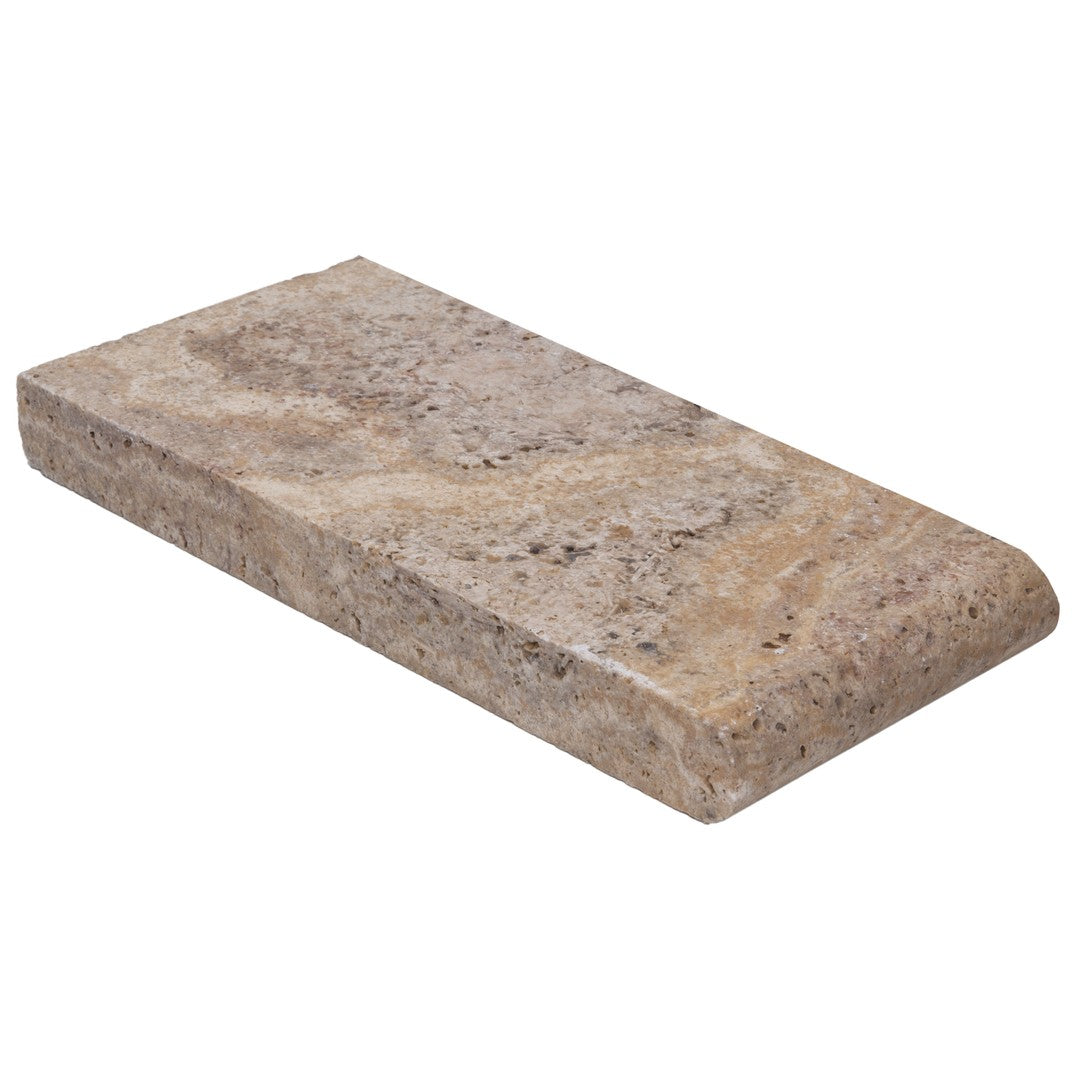 Keystone 6" x 12" Colorado Travertine 3Cm Bullnose Coping