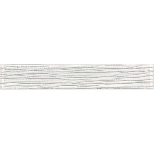 Tesoro 2" x 12" Earth Glossy Glass Bamboo Wall Tile