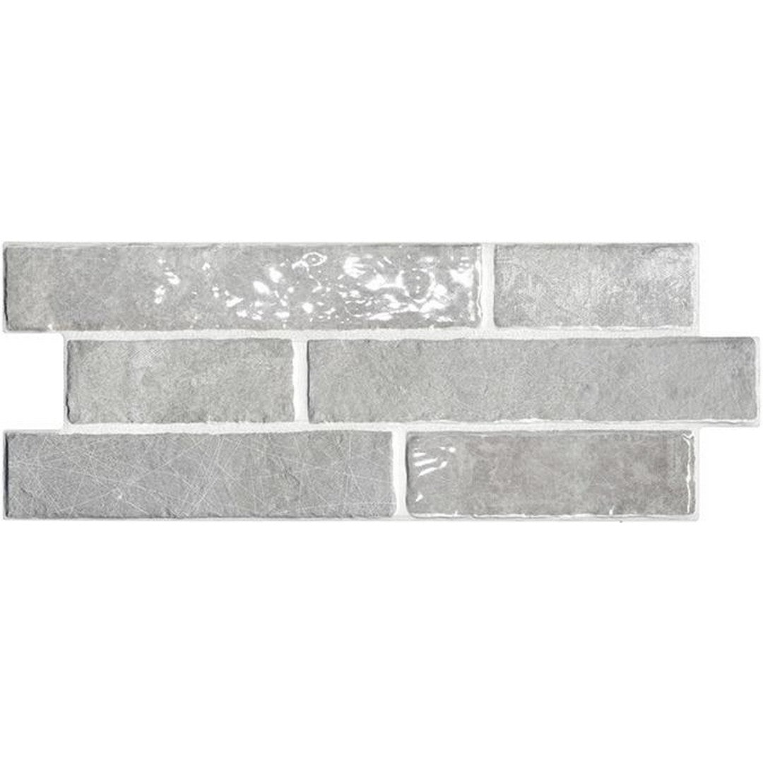Tesoro 6.25" x 15.25" Dany Interlocking Brick Porcelain Tile