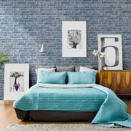 Tesoro-6.25-x-15.25-Dany-Interlocking-Brick-Porcelain-Tile-Mirtillo