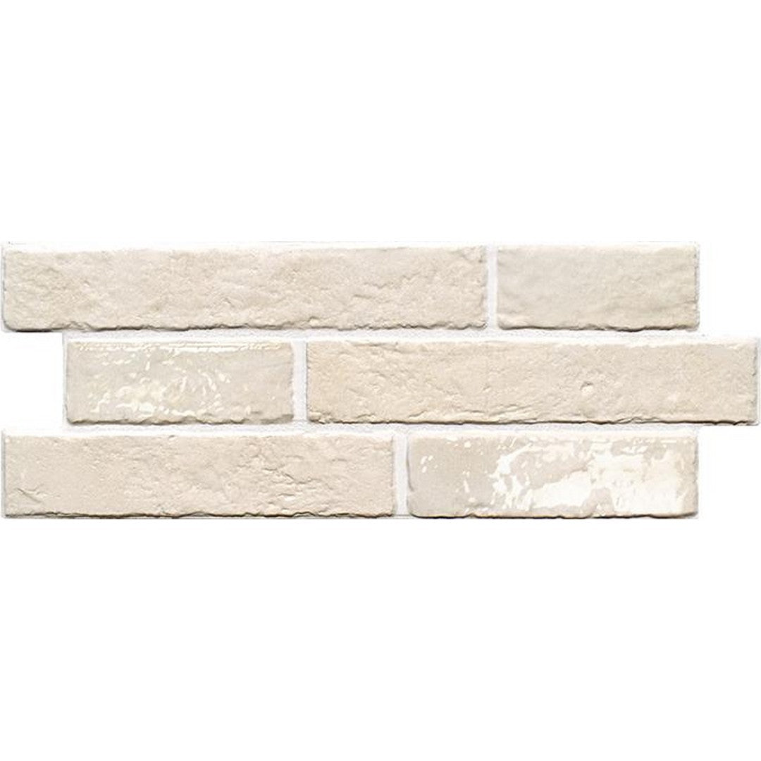 Tesoro 6.25" x 15.25" Dany Interlocking Brick Porcelain Tile
