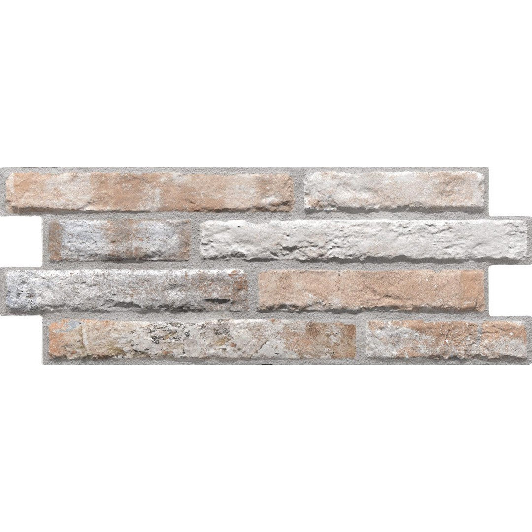 Tesoro 6.25" x 15.25" Industrial Interlocking Porcelain Tile