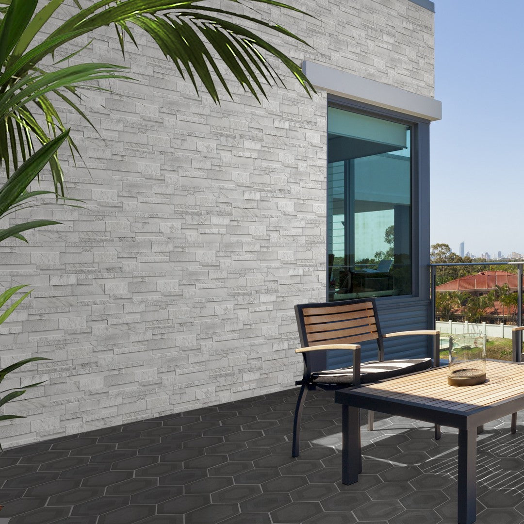 Tesoro-6.25-x-15.25-Marmi-Pressed-Textured-Porcelain-Ledgerstone-White