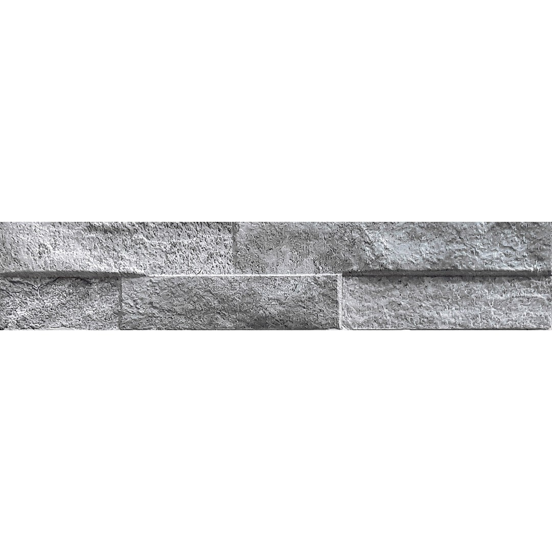 Tesoro 3" x 15" Rock Pressed Textured Porcelain Ledgerstone