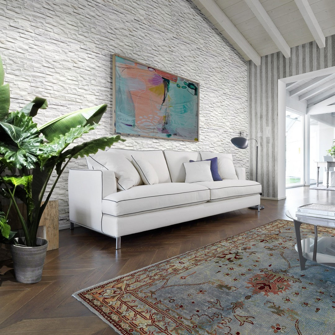 Tesoro-3-x-15-Rock-Pressed-Textured-Porcelain-Ledgerstone-White