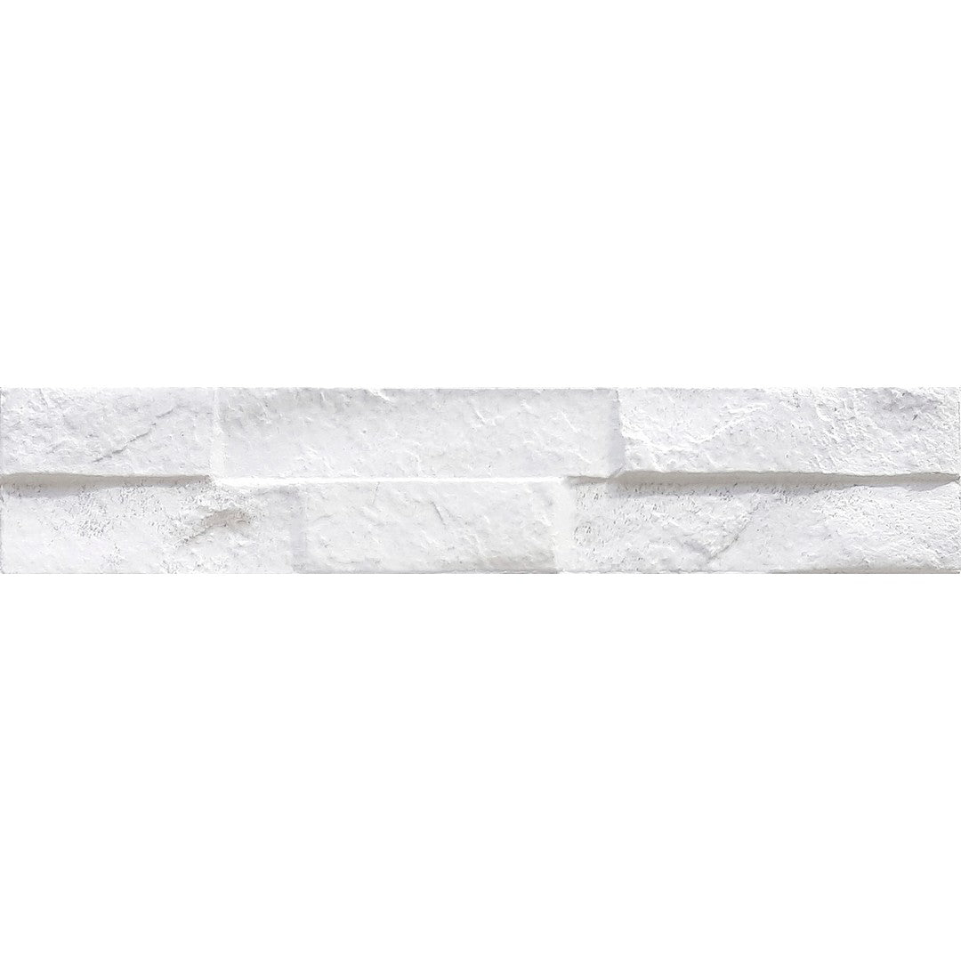 Tesoro 3" x 15" Rock Pressed Textured Porcelain Ledgerstone