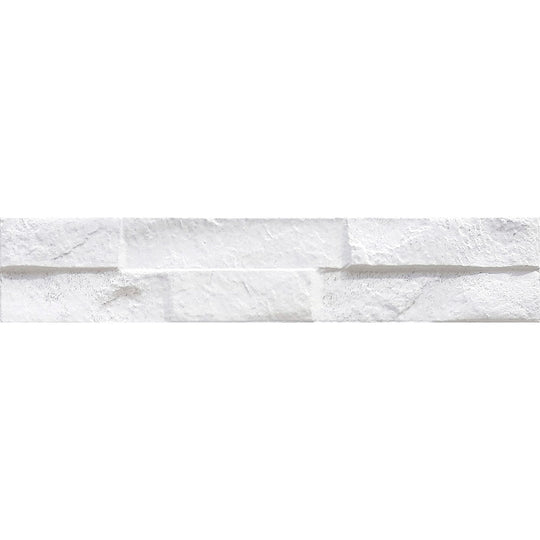 Tesoro 3" x 15" Rock Pressed Textured Porcelain Ledgerstone