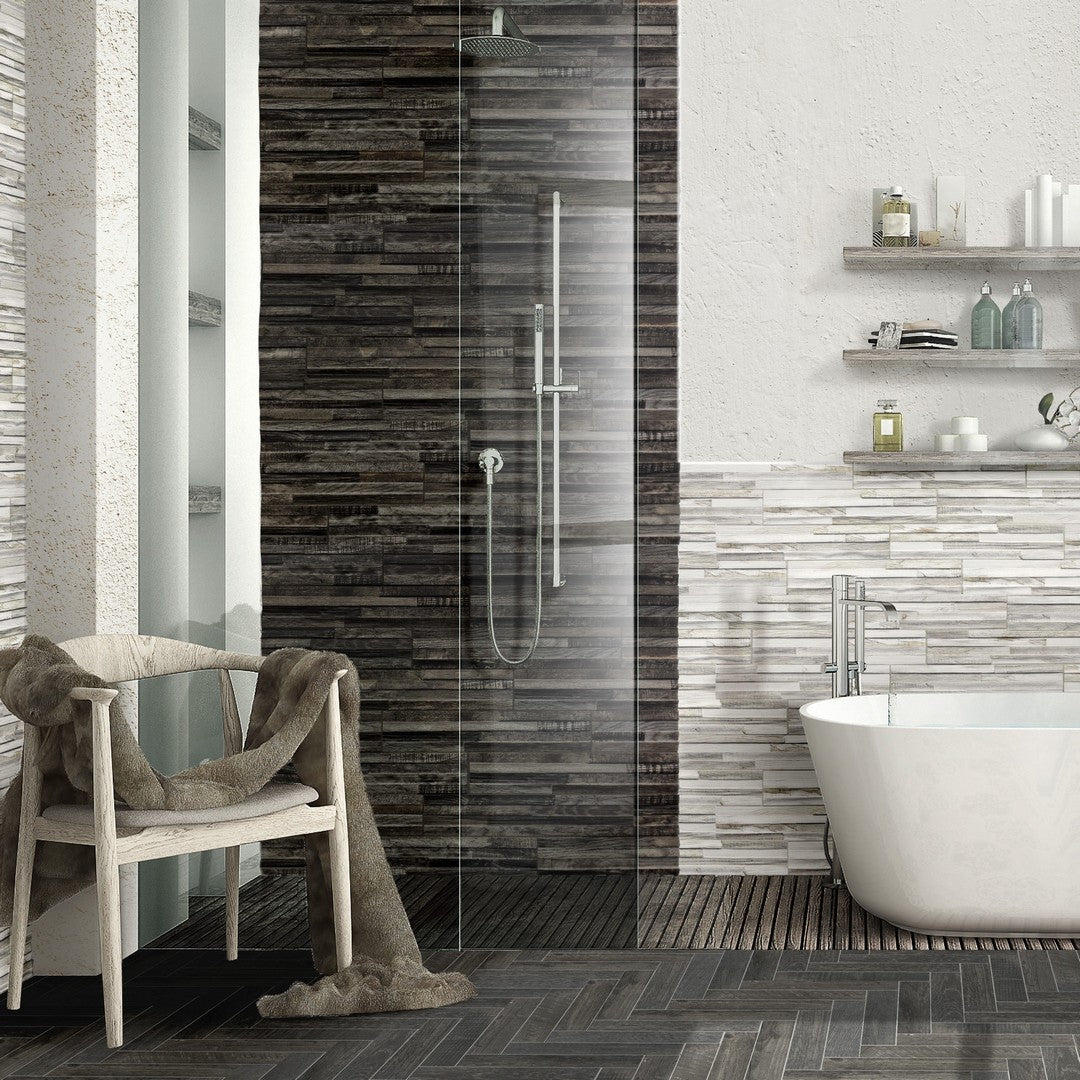 Tesoro-3-x-15-Samurai-Pressed-Matte-Porcelain-Ledgerstone-Dark