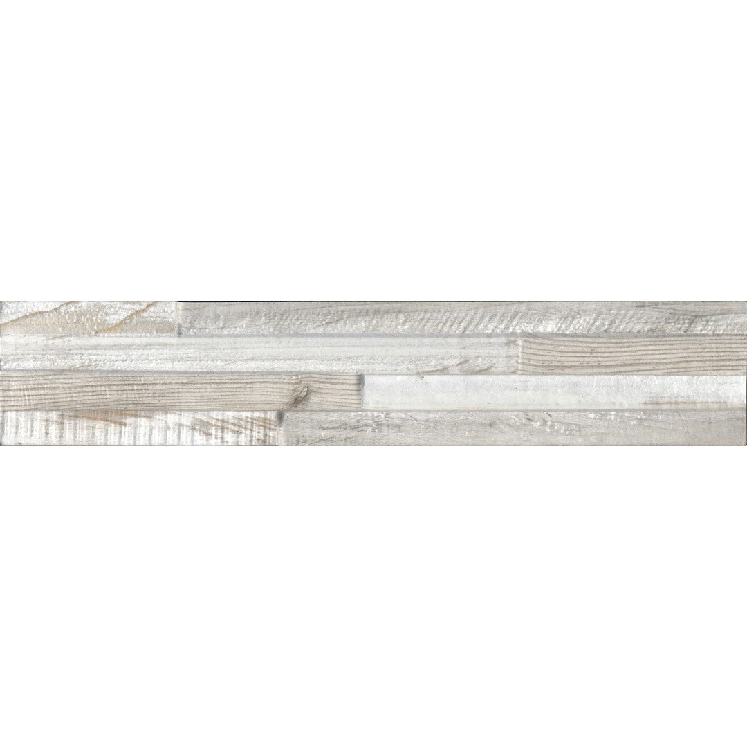 Tesoro 3" x 15" Samurai Pressed Matte Porcelain Ledgerstone