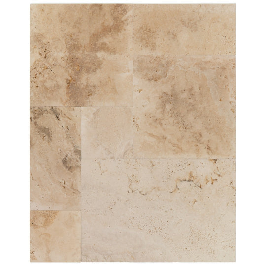 Keystone Tiramisu Travertine Versailles Pattern Tile