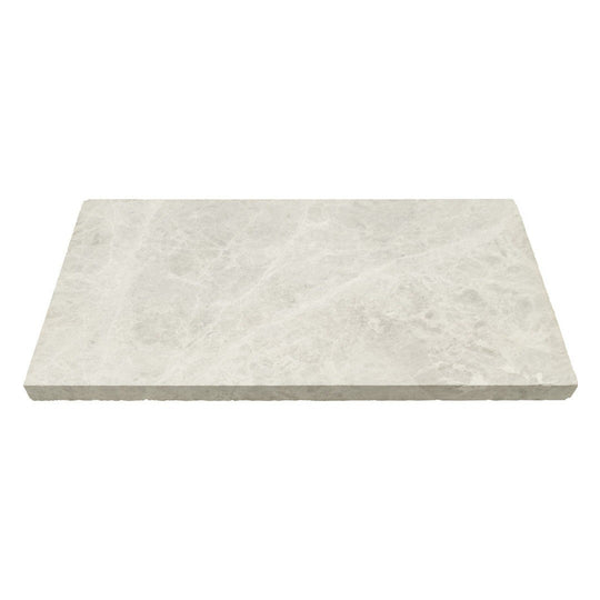 Keystone 12" x 24" Aqua Gray Sandblasted Marble Paver-Aqua Gray