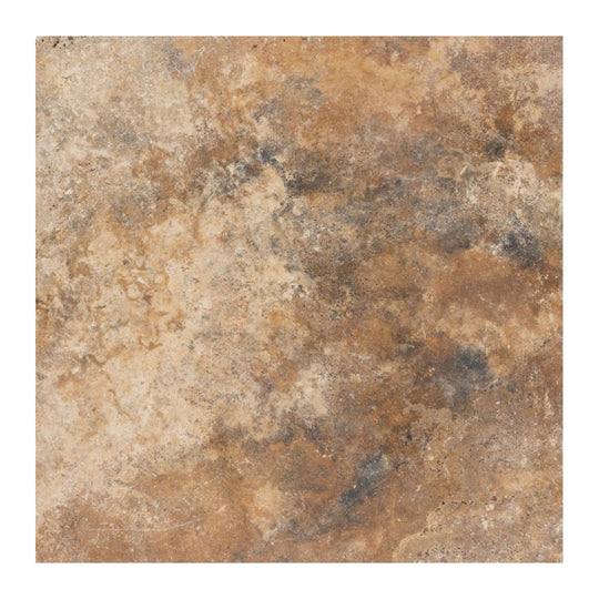 Keystone 12" x 12" Escabesa Tumbled Travertine Paver