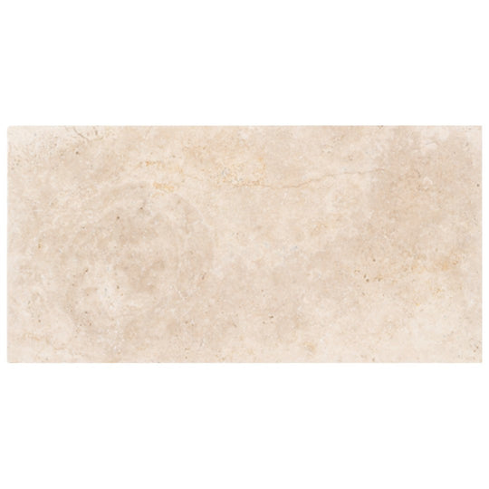 Keystone 12" x 24" Extra Light Tumbled Travertine Paver