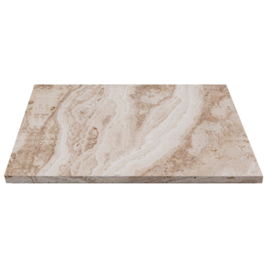 Keystone 12" x 24" Tiramisu Tumbled Travertine Paver-Tiramisu