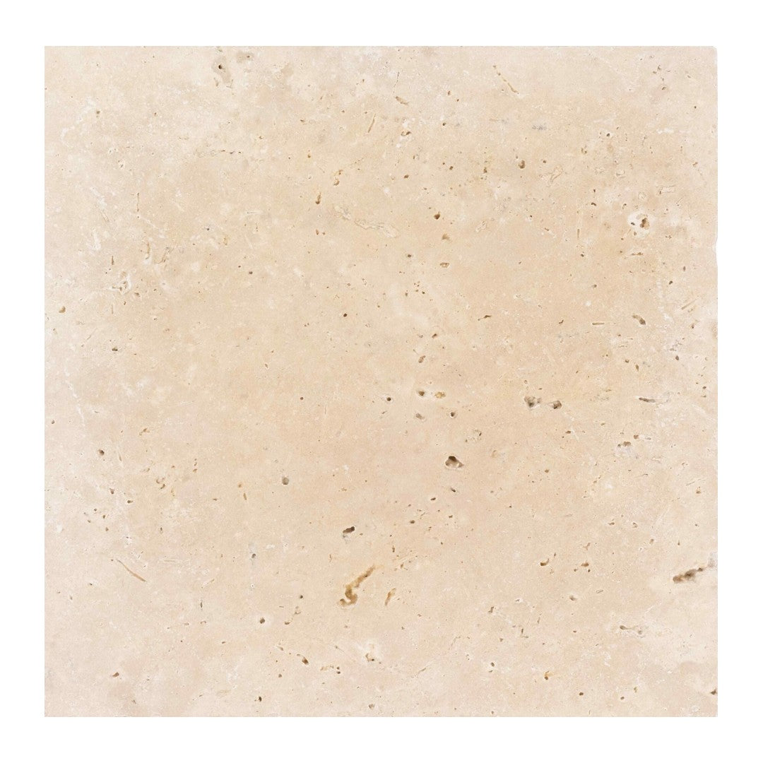 Keystone 16" x 16" Extra Light Tumbled Travertine Paver