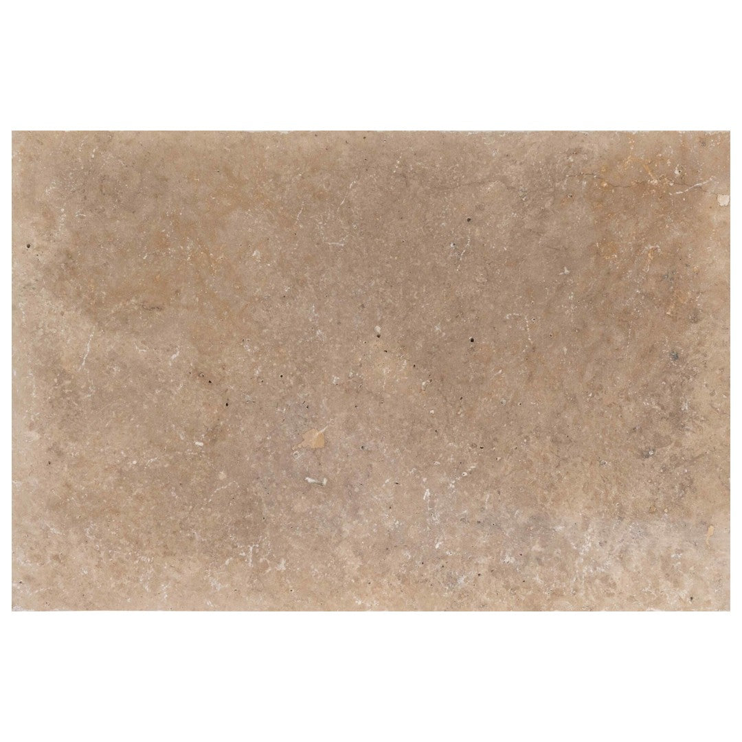 Keystone 16" x 24" Ivory Rustic Tumbled Travertine Paver