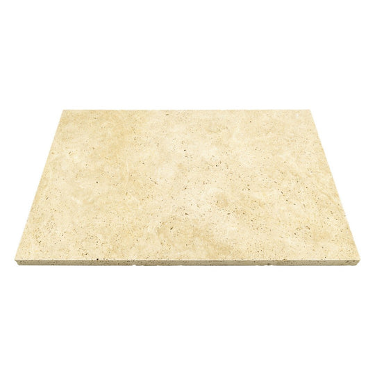 Keystone 24" x 36" Extra Light Tumbled Travertine Paver-Extra Light