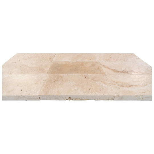 Keystone 6" x 12" Tiramisu Tumbled Travertine Paver-Tiramisu