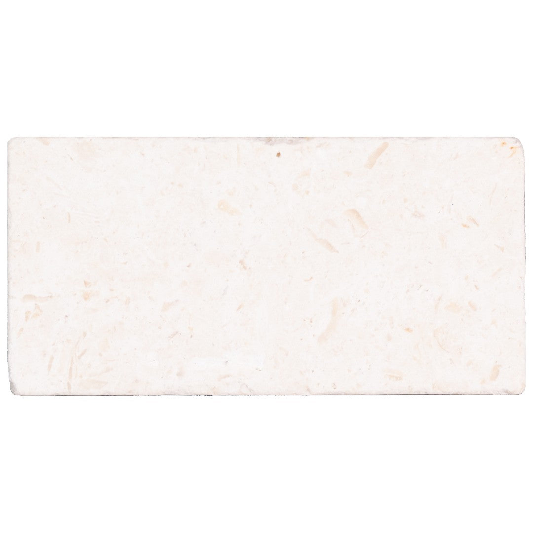 Keystone 3" x 6" Shell Beach Tumbled Limestone Tile