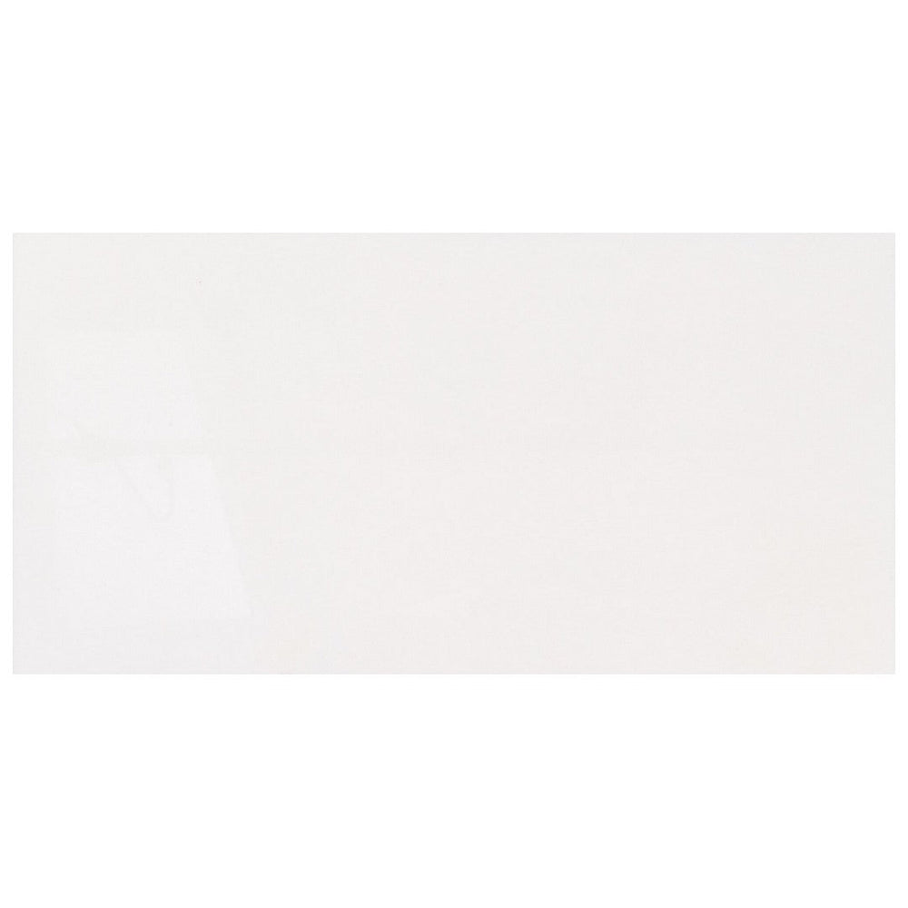 Keystone 12" x 24" Thassos White Polished Marble Tile