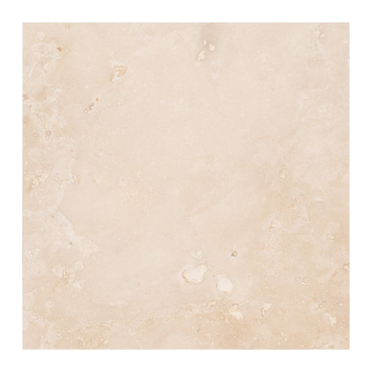 Keystone 12" x 12" Extra Light Honed Travertine Filled Tile