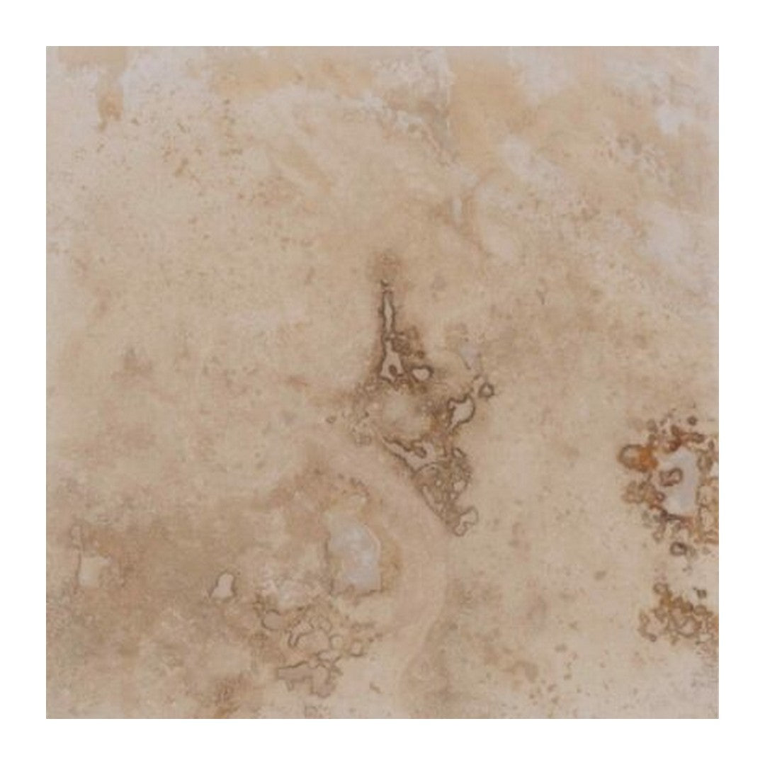 Keystone 12" x 12" Tiramisu Honed Travertine Filled Tile