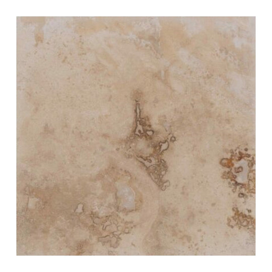 Keystone 12" x 12" Tiramisu Honed Travertine Filled Tile
