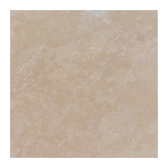 Keystone 18" x 18" Extra Light Honed Travertine Filled Tile
