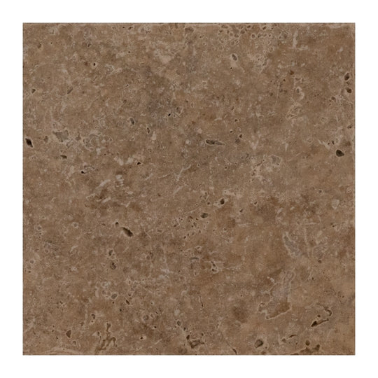 Keystone 6" x 6" Ivory Light Tumbled Travertine Tile