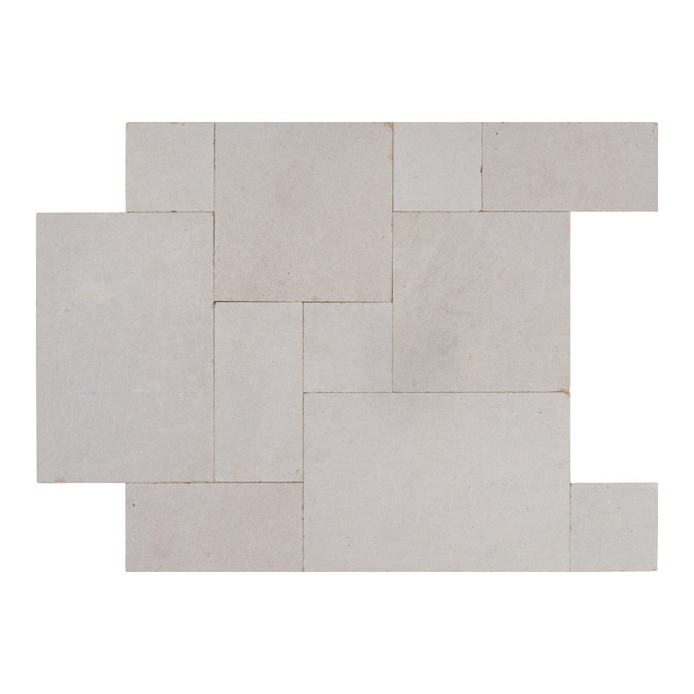 Keystone Caesars Palace Sandblasted Marble Versailles Pattern Paver