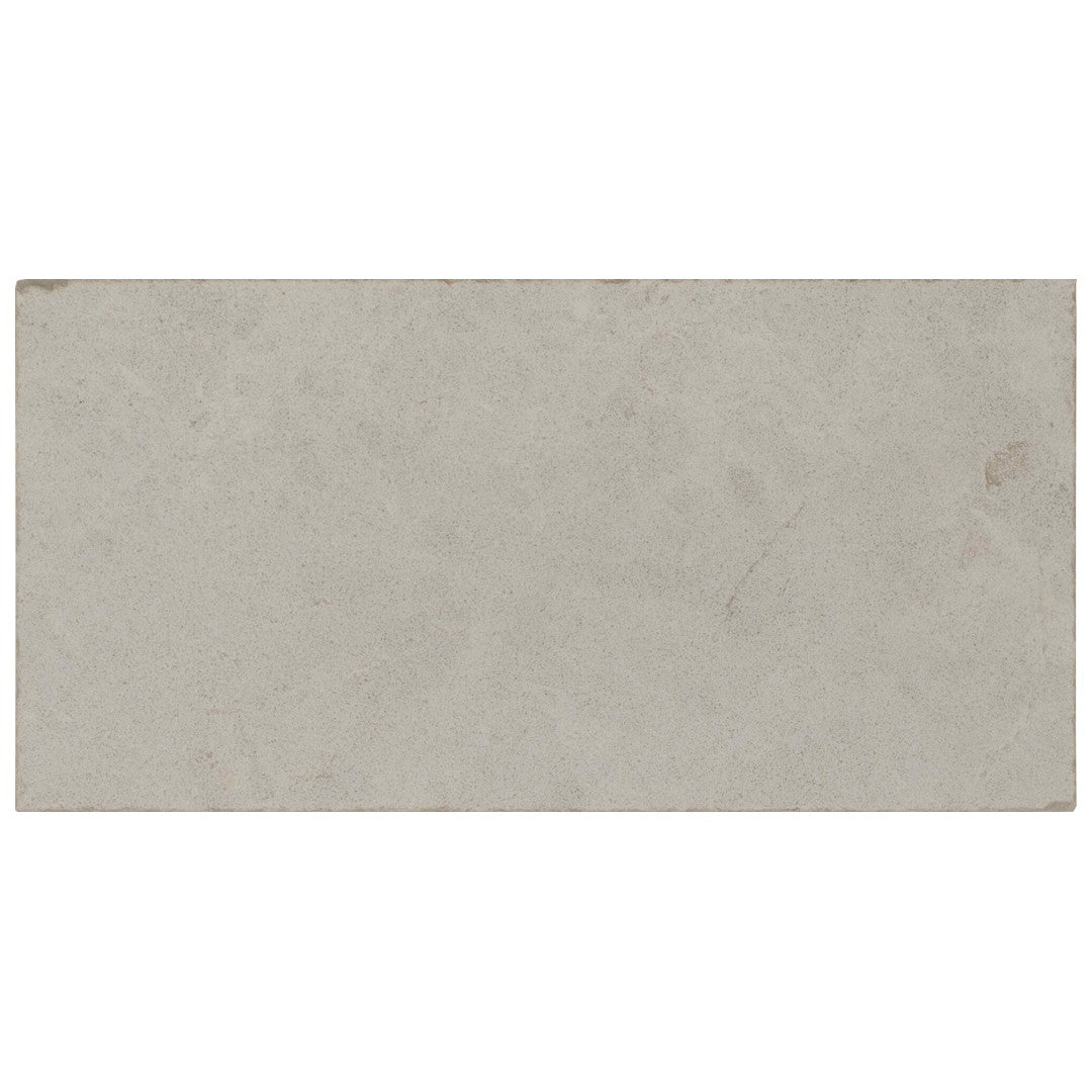Keystone 12" x 24" Troy Beige Sandblasted Marble 5Cm Bullnose Coping