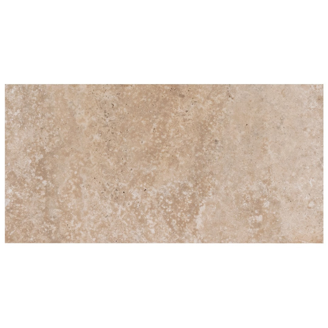 Keystone 4" x 12" Colorado Tumbled Travertine 5Cm Paver